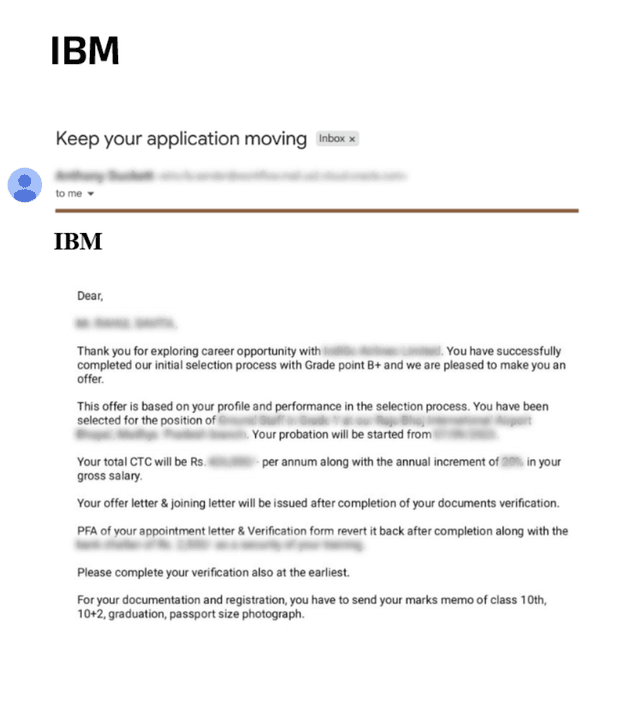 Offer Letter - Aryan