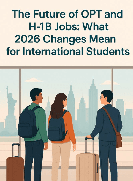 The Future of OPT and H-1B Jobs: What 2026 Changes Mean for International Students
