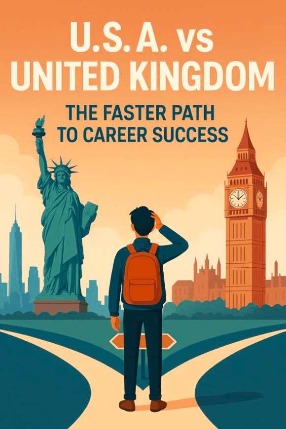 USA vs United Kingdom: Which Country Gives International Graduates a Faster Path to Career Success?
